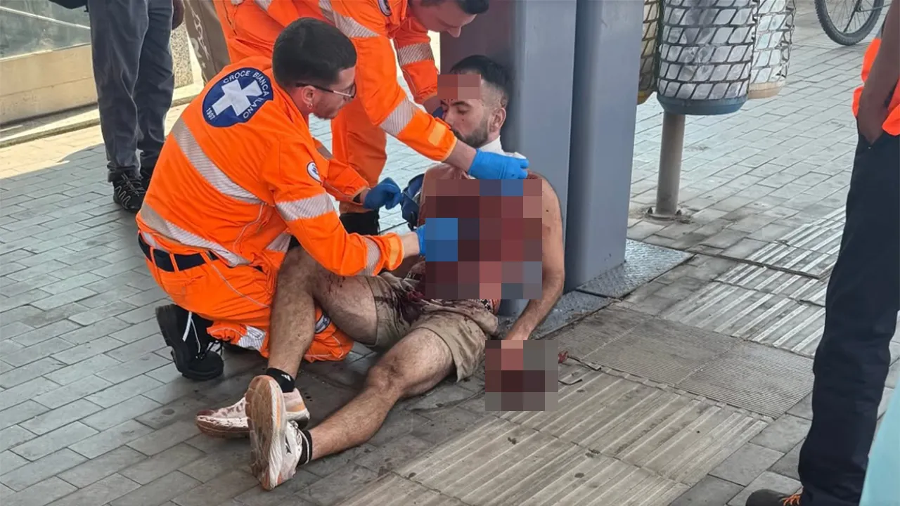San Francisco teacher stabbed in neck during train robbery in Italy
