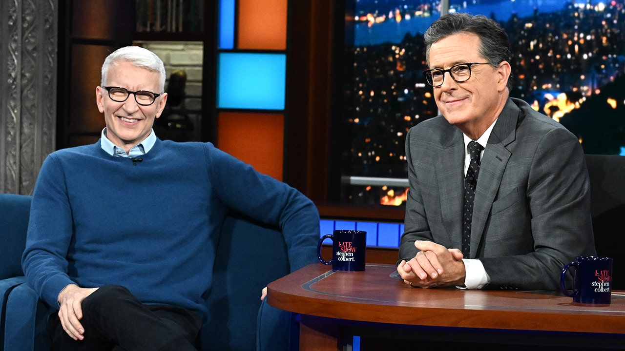 Anderson Cooper shows support for Colbert after CBS cancels ‘Late Show’