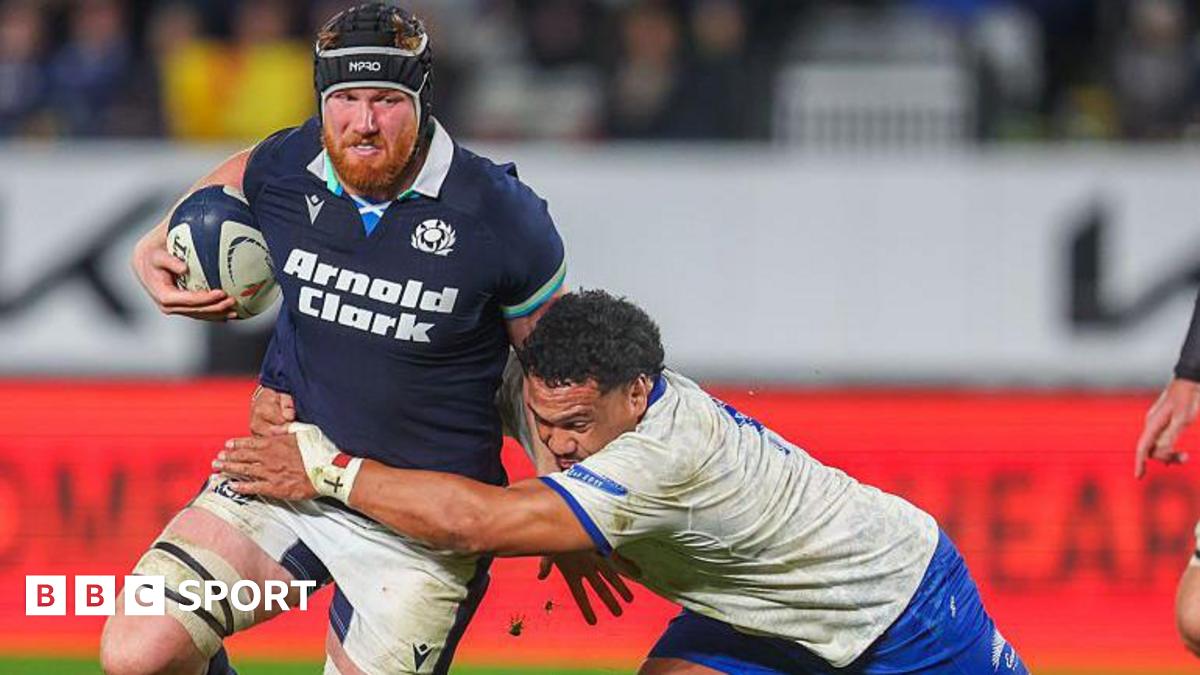 British and Irish Lions: Gregor Brown joins Lions squad in Melbourne