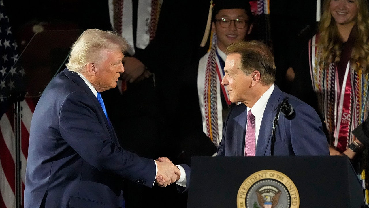 Saban praises Trump order on college sports, pay-to-play restrictions