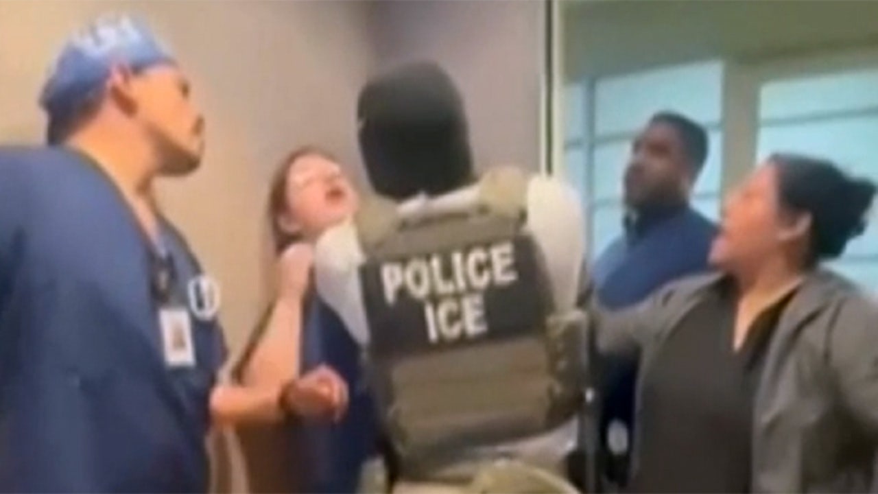 ICE agents face obstruction from California medical staff while arresting illegal immigrant