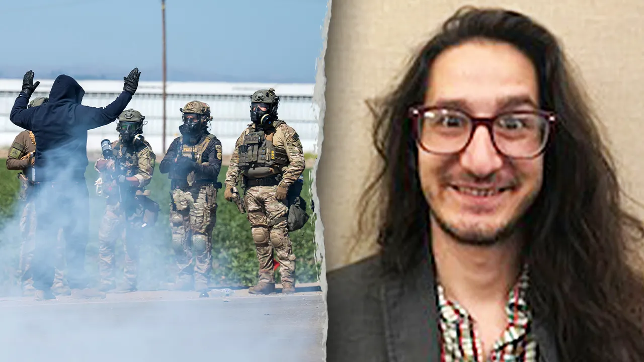 California professor arrested for tear gas attack on ICE agents during raid