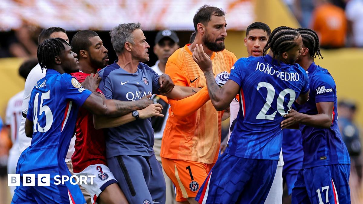 Chelsea win Club World Cup: Joao Pedro says Paris St-Germain ‘lost their heads’ after final defeat