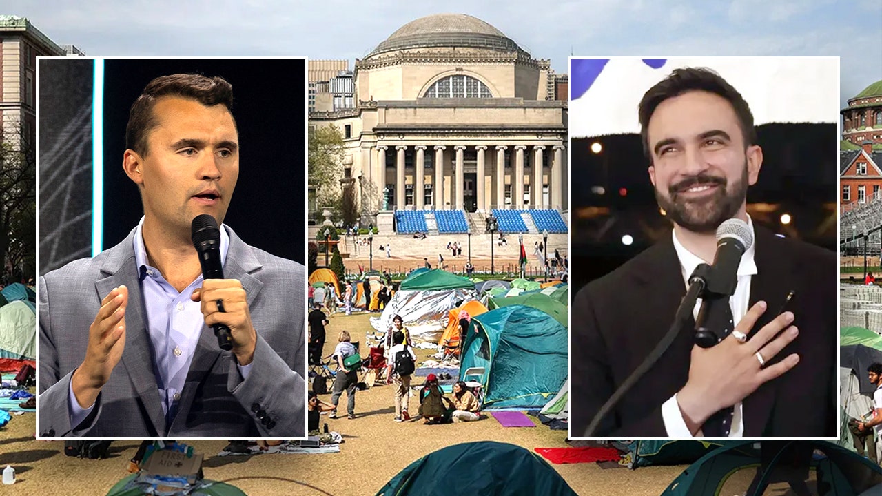 Charlie Kirk calls Zohran Mamdani the ‘encampment candidate’