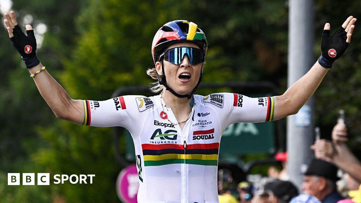 Tour de France Femmes: Kim le Court takes yellow jersey with first African stage win