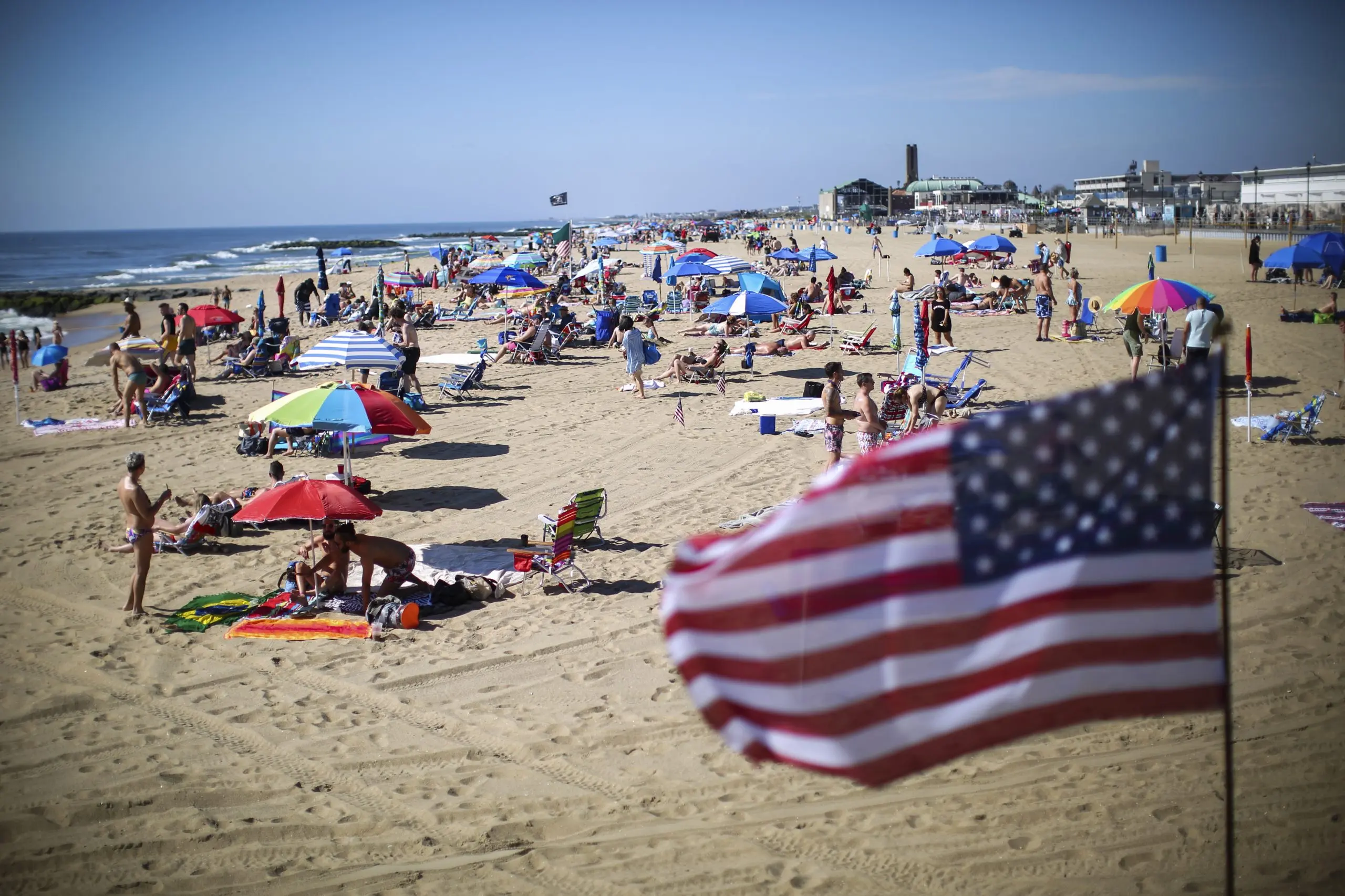 New Jersey lifeguard recovering after freak beach umbrella accident