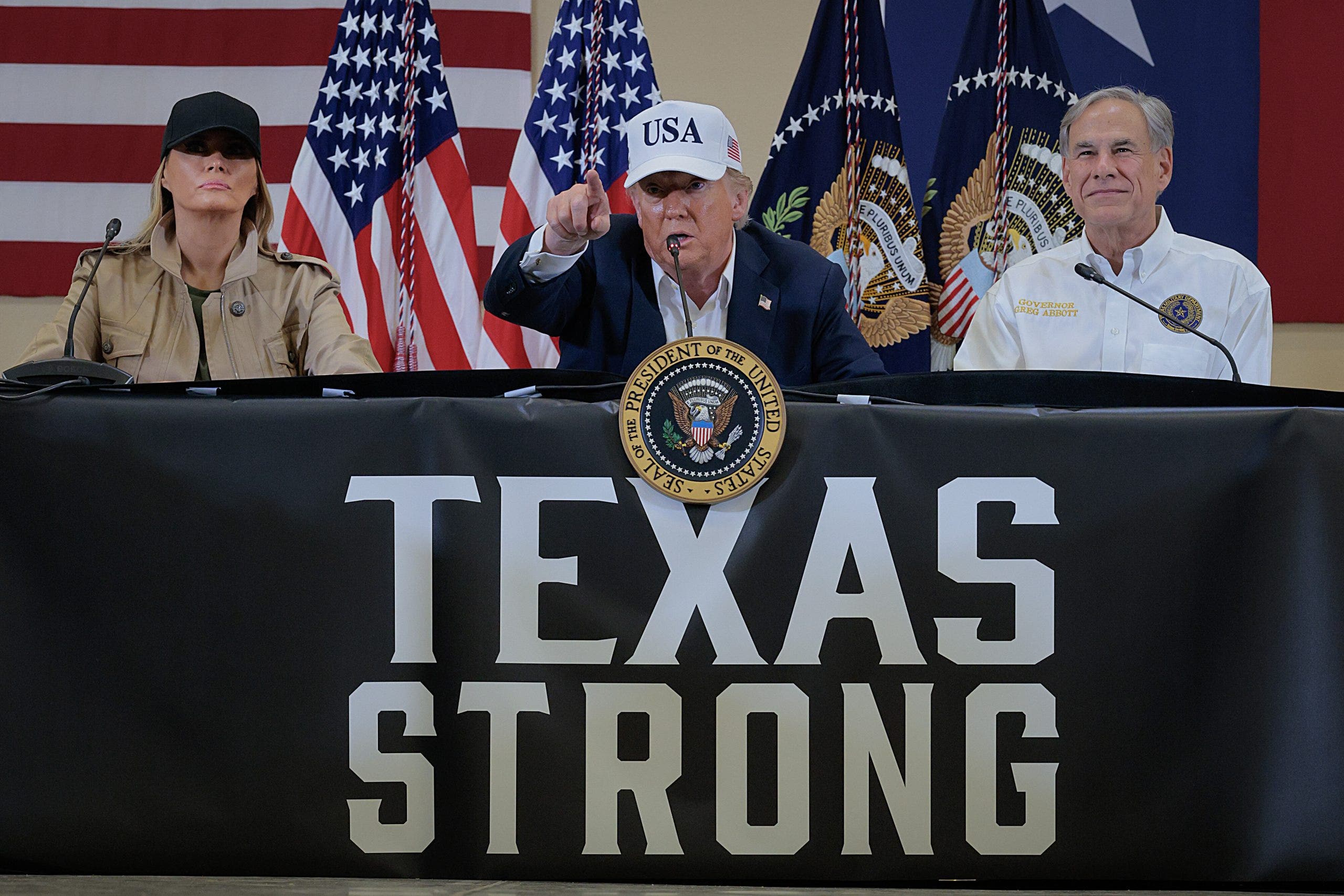 President Trump vows to help Texas recover from deadly flood devastation
