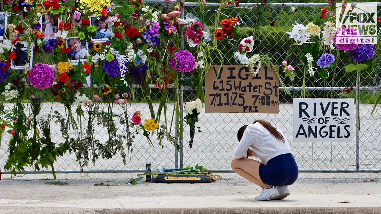 Kerrville grieves at ‘River of Angels’ memorial for flood victims