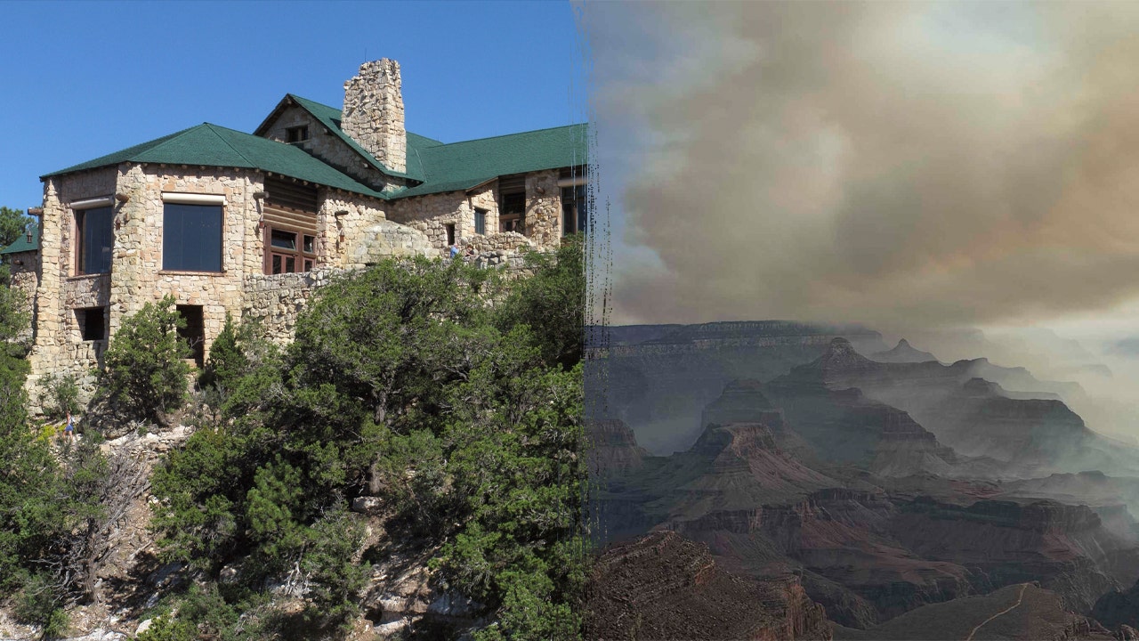 Wildfire on Grand Canyon’s North Rim destroys historic lodge, closes area
