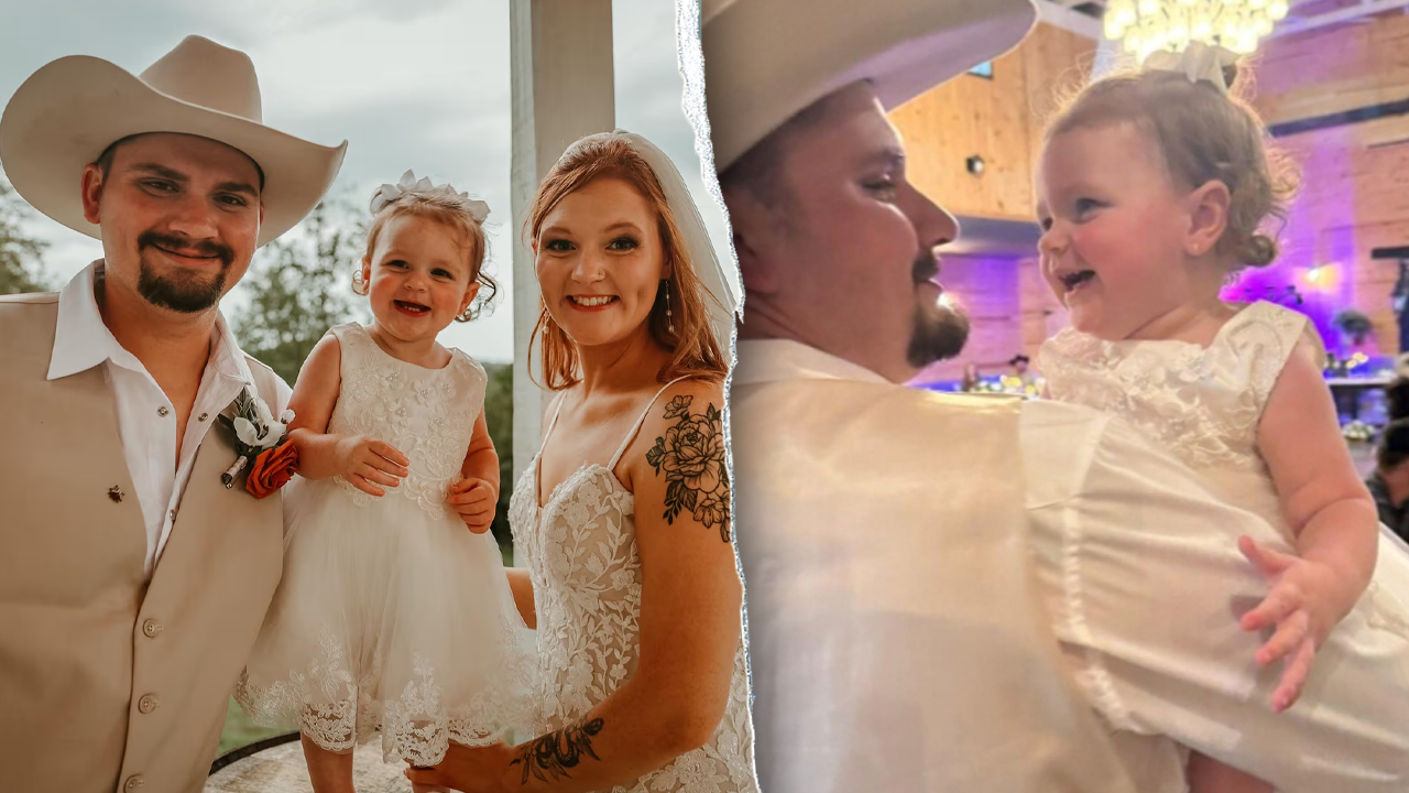 Newlywed and 1-year-old daughter killed in fiery crash