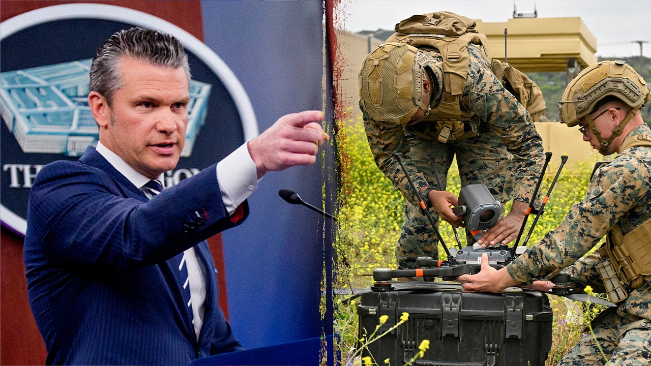 Hegseth orders Pentagon to fast-track drones to outpace Russia, China