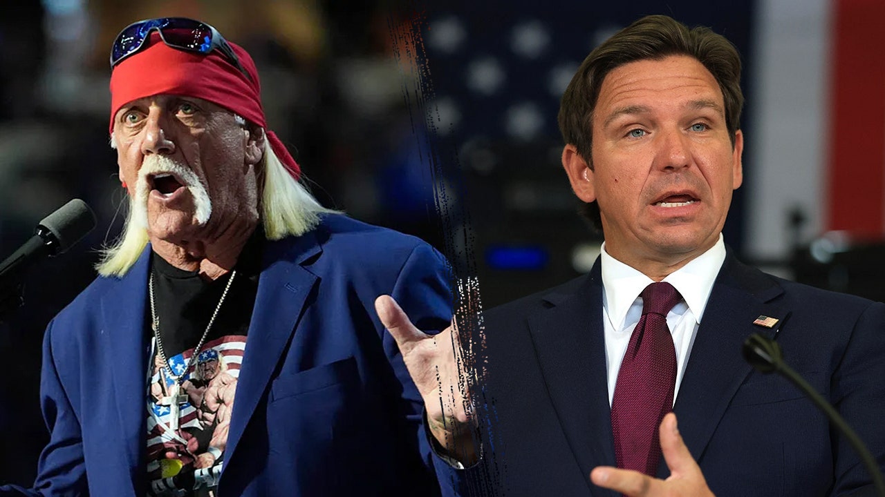 Heckler disrupts Gov. Ron DeSantis’ Hulk Hogan tribute with profane tirade