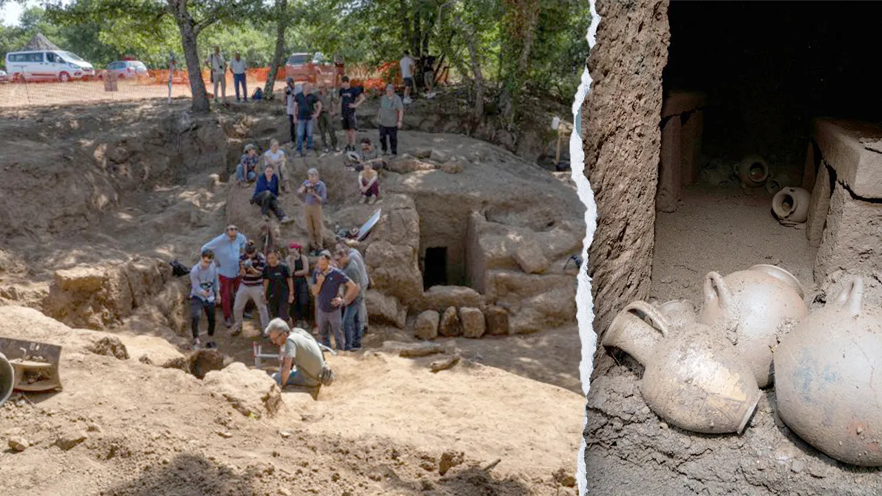 Rare untouched tomb discovered in Italy contains ancient treasures: historians