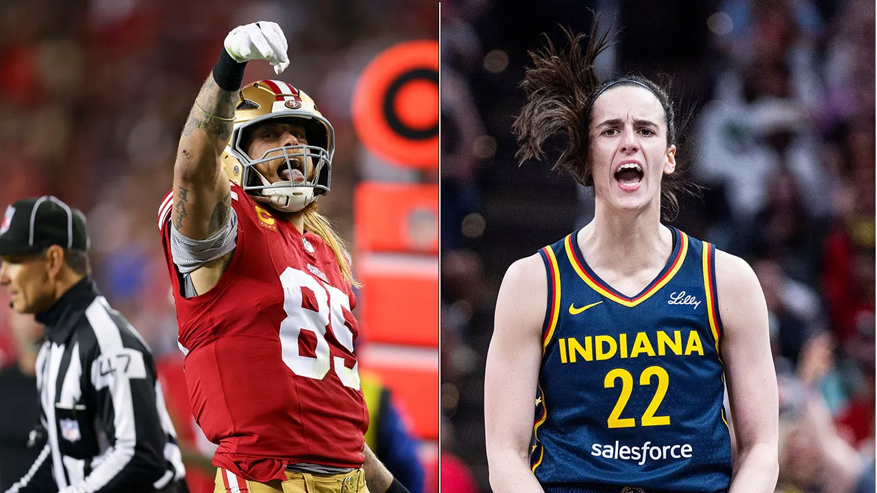 George Kittle praises fellow Iowa alum Caitlin Clark: ‘A dog’