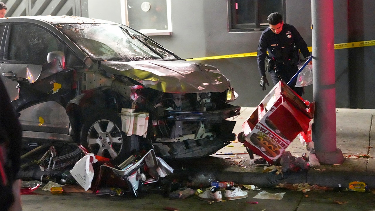 Felon faces 37 attempted murder charges after alleged LA nightclub car attack
