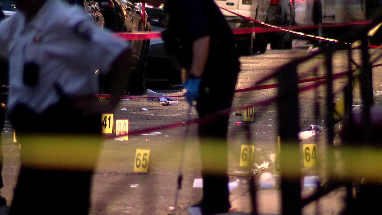 Over 100 shots fired in deadly Philadelphia holiday shooting leaves 3 dead