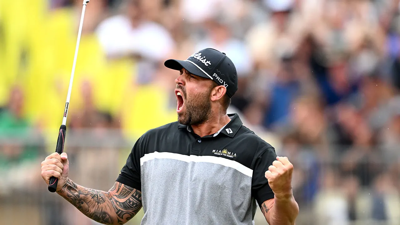 Ex-prisoner Ryan Peake qualifies for Open Championship after biker gang past