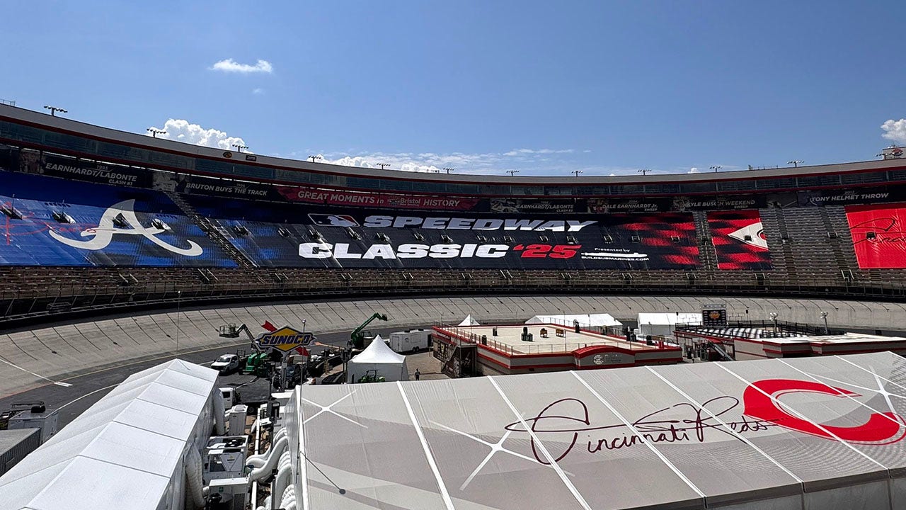 MLB transforms Bristol Motor Speedway for premier baseball event