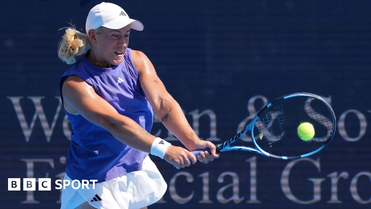 Cincinnati Open: Sonay Kartal suffers first-round loss as Britons struggle