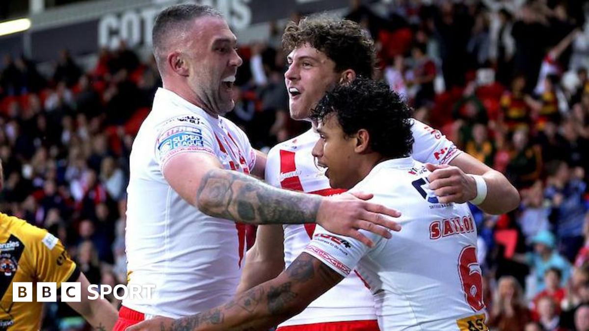 Super League: St Helens 40-0 Castleford Tigers – Two tries for Owen Dagnall in romp