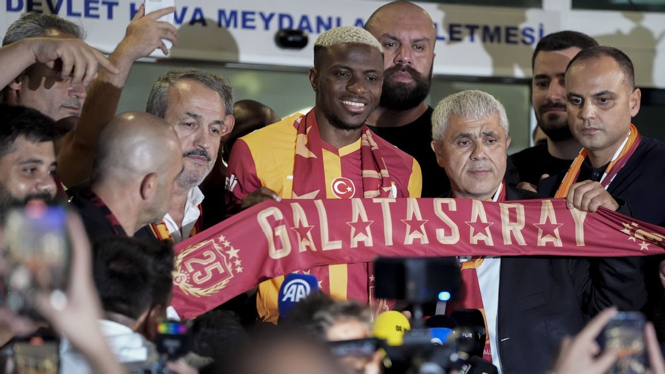 Galatasaray smash Turkish record to sign Osimhen from Napoli