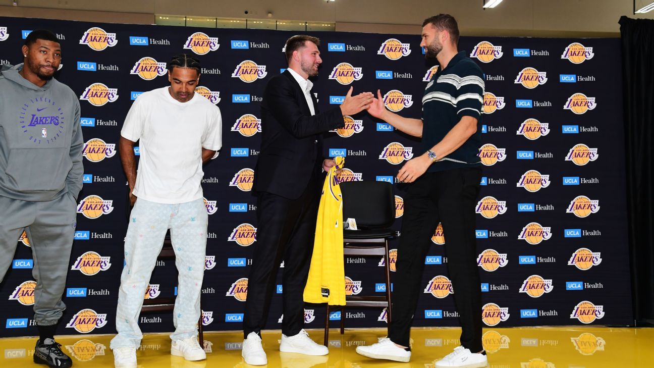 Newly extended Luka Doncic ready to chase titles with Lakers