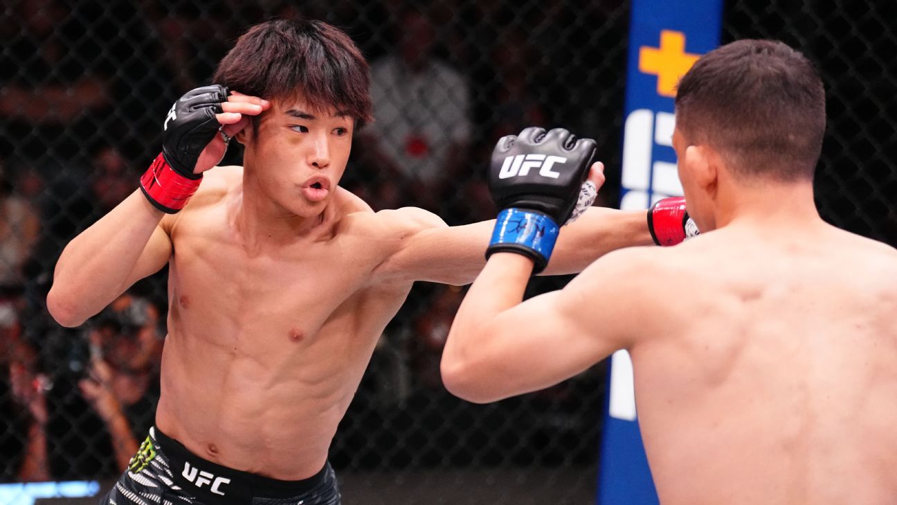 Taira rebounds from first loss, submits Park at UFC Fight Night