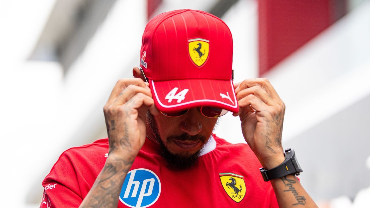 ‘I am useless’: Hamilton spiraling in dire Ferrari debut year