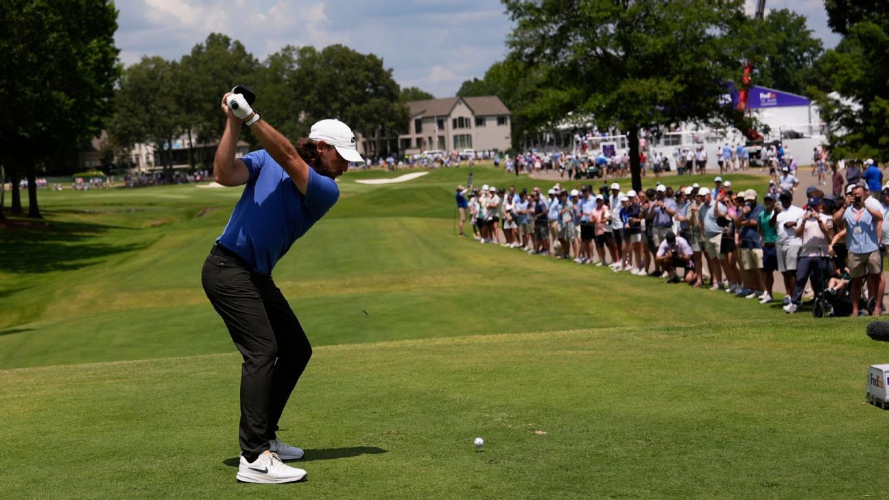 Tommy Fleetwood builds 4-shot St. Jude lead as play suspended