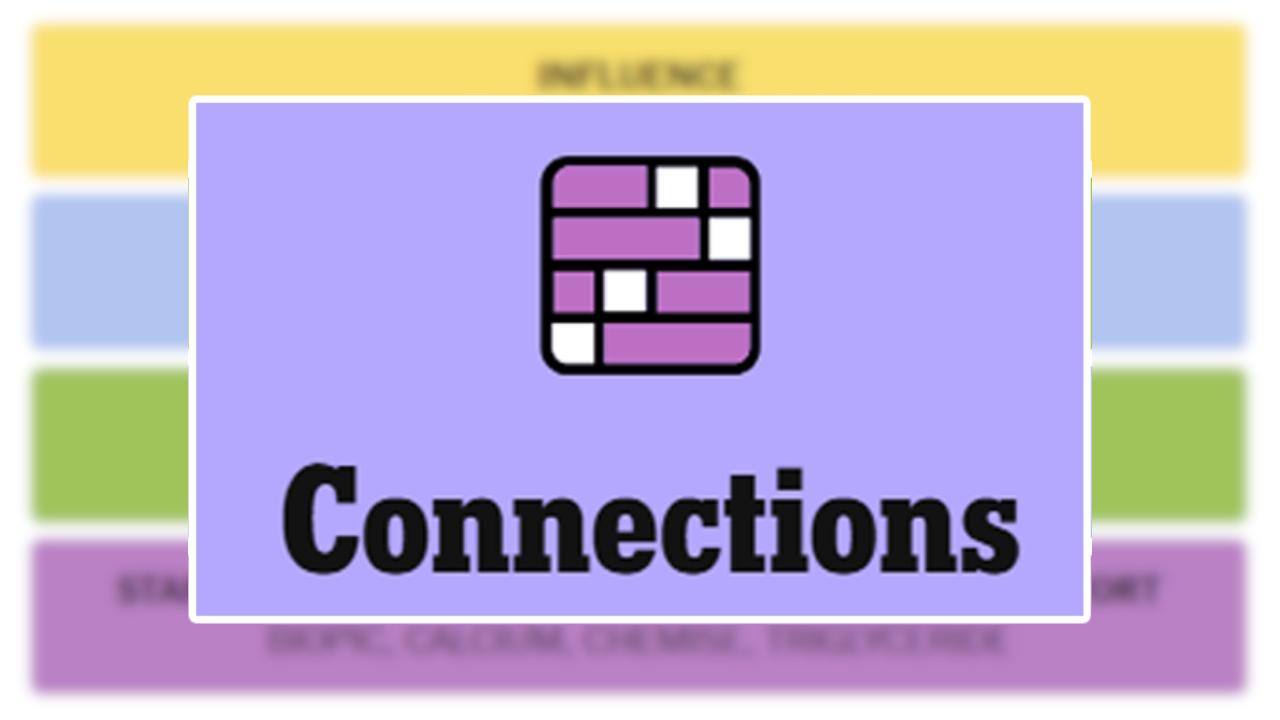Today’s NYT ‘Connections’ Hints And Answers For Sunday, September 21st