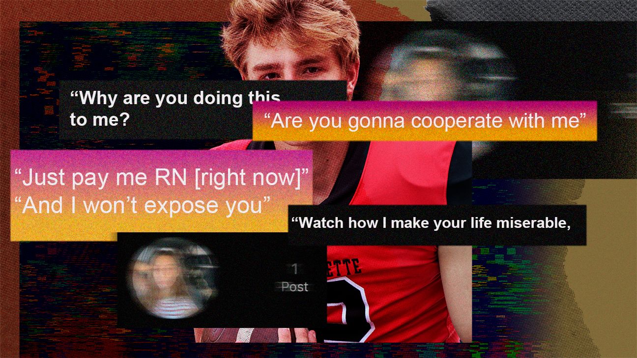 The predatory web of sextortion increasingly ensnares young athletes