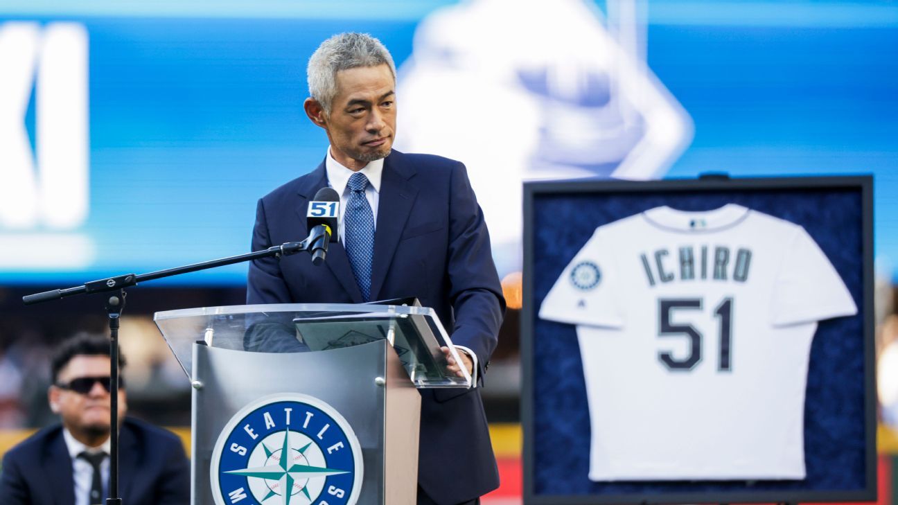 Ichiro Suzuki on jersey retirement – ‘No place like home’