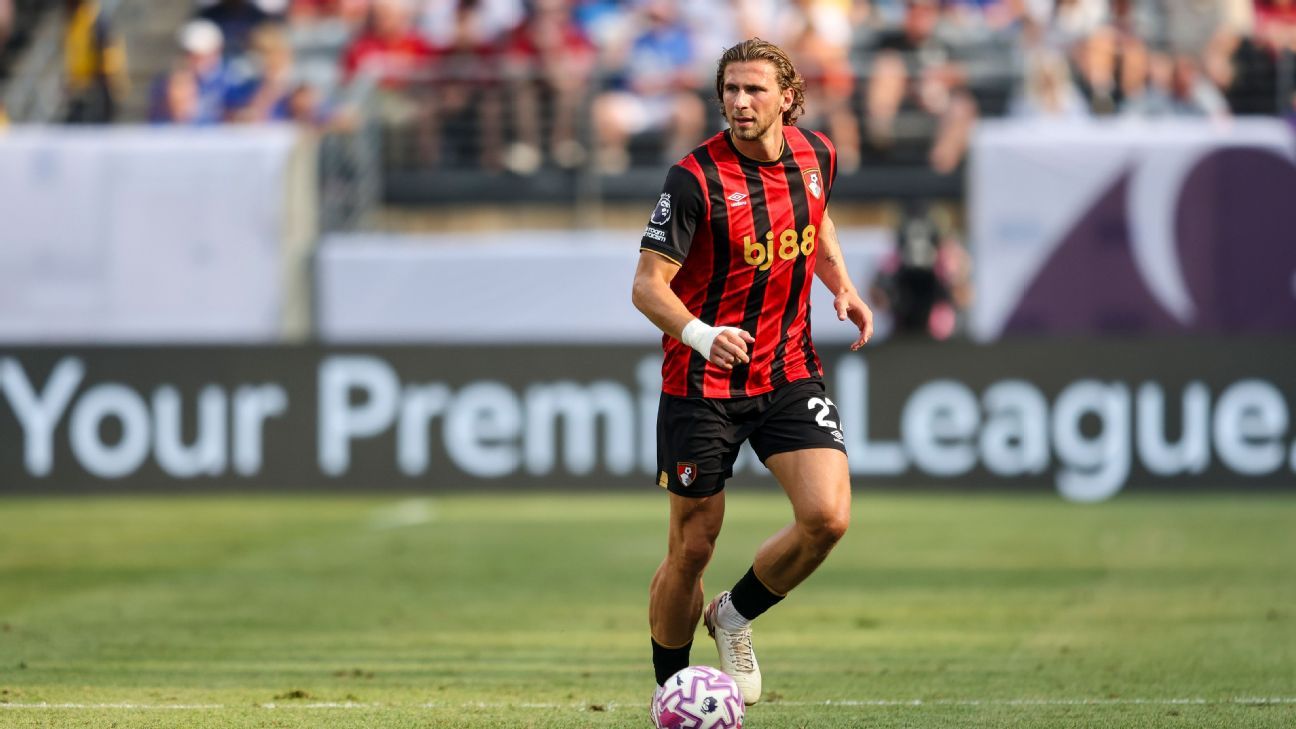 Paris Saint-Germain confirm signing of Bournemouth’s Zabarnyi