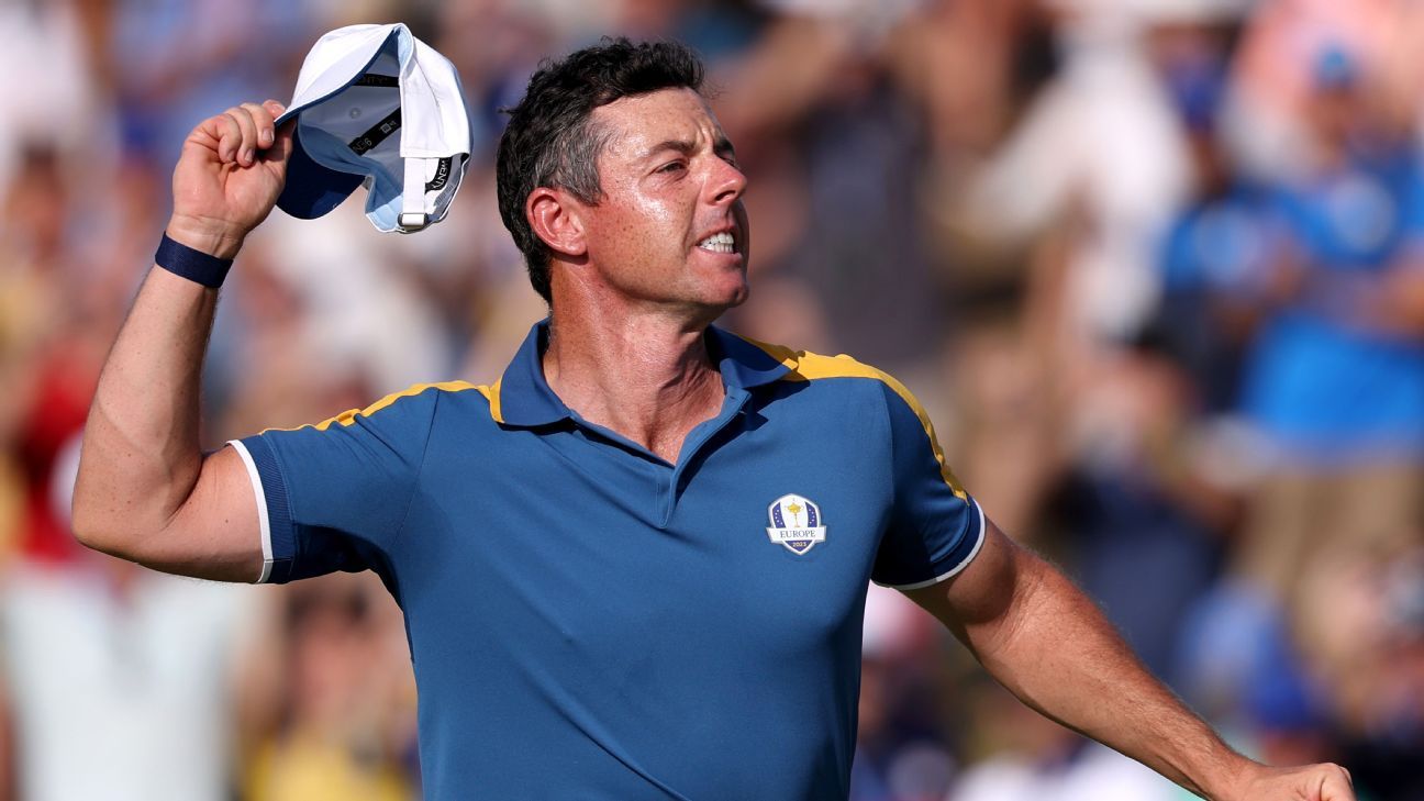 Rory: Nixed being a Ryder Cup playing captain, ‘can’t do both’