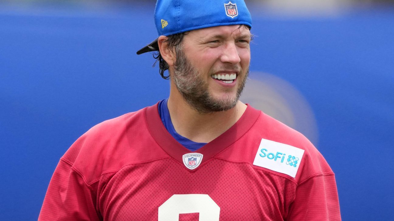 Matthew Stafford to work out with Rams on Saturday