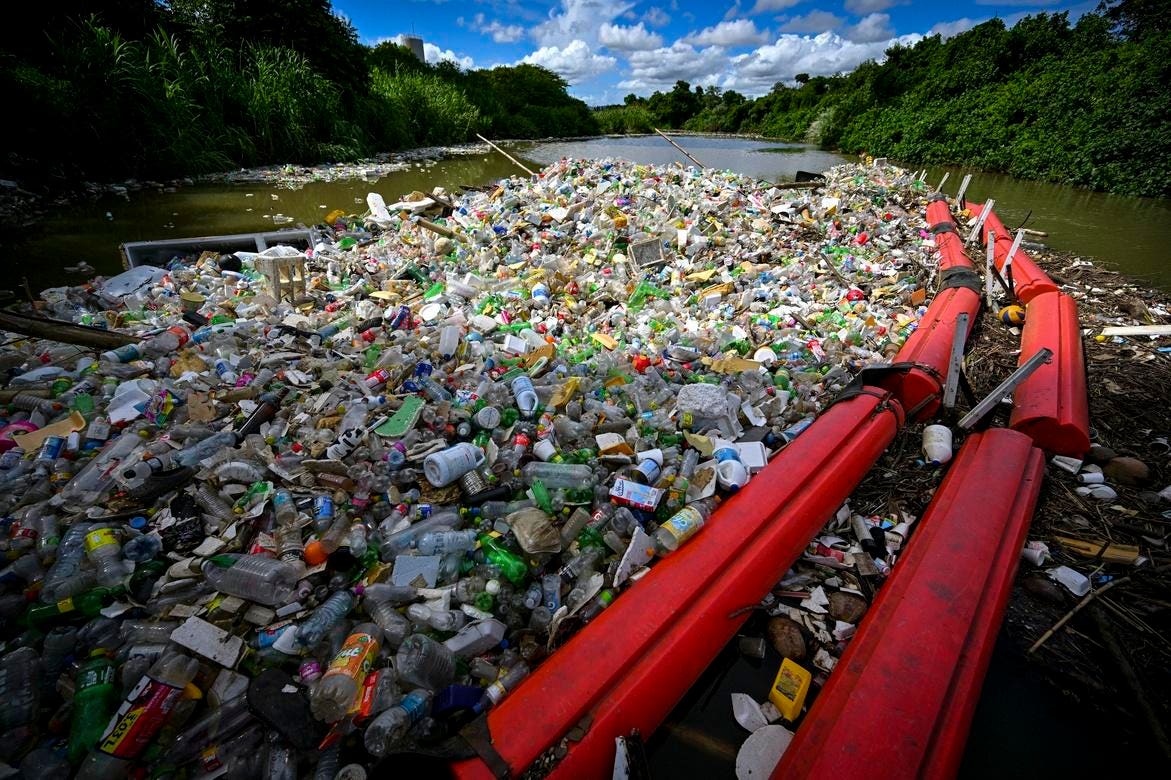 Two Thirds Of Trash Found In Global Rivers Is Plastic, Study Finds