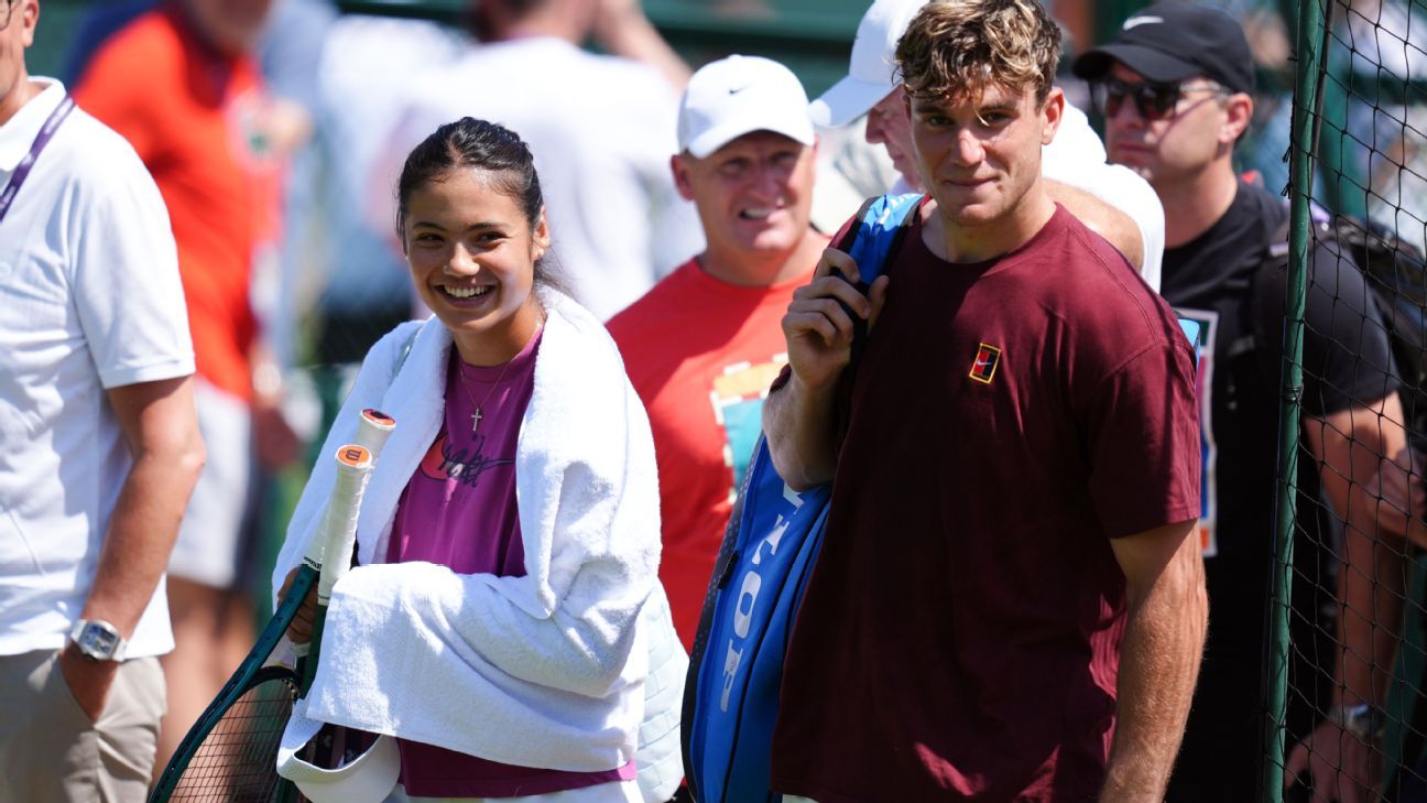 Brits Draper and Raducanu to face each other in US Open doubles