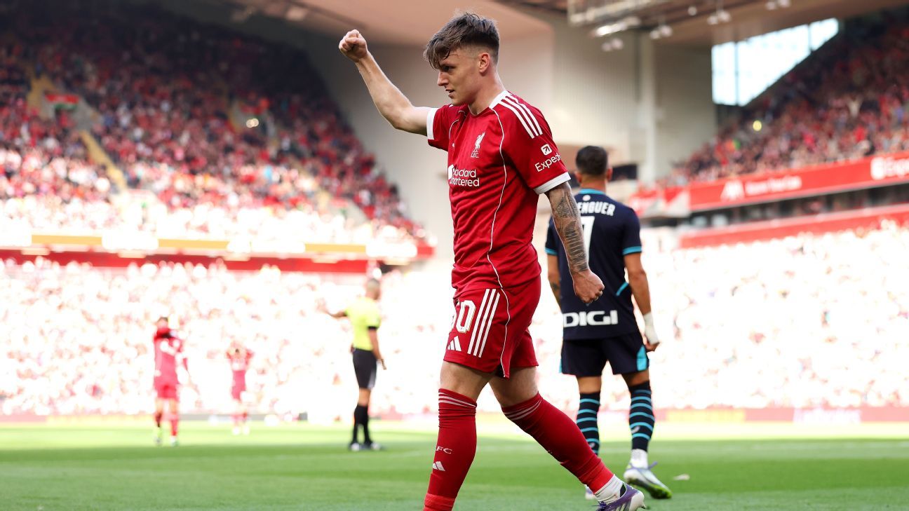 Liverpool winger Doak to join Bournemouth in £20m deal – source