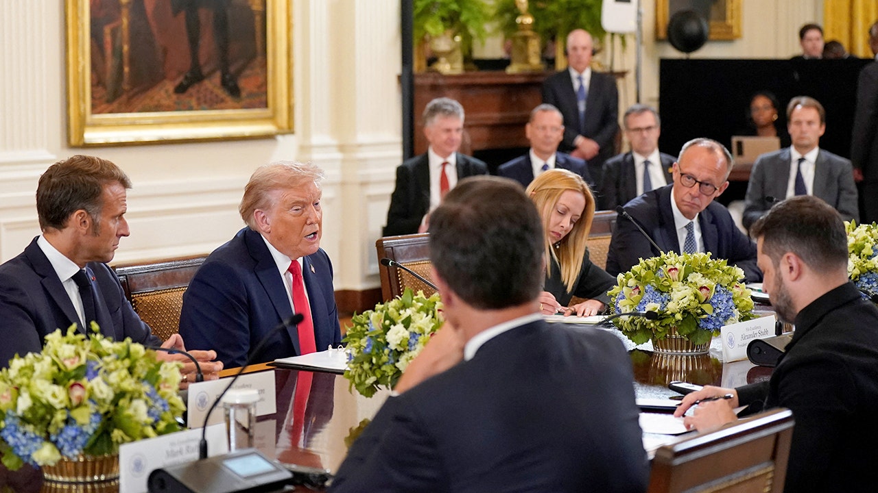 The top moments inside Trump’s big meeting with Zelenskyy and European leaders