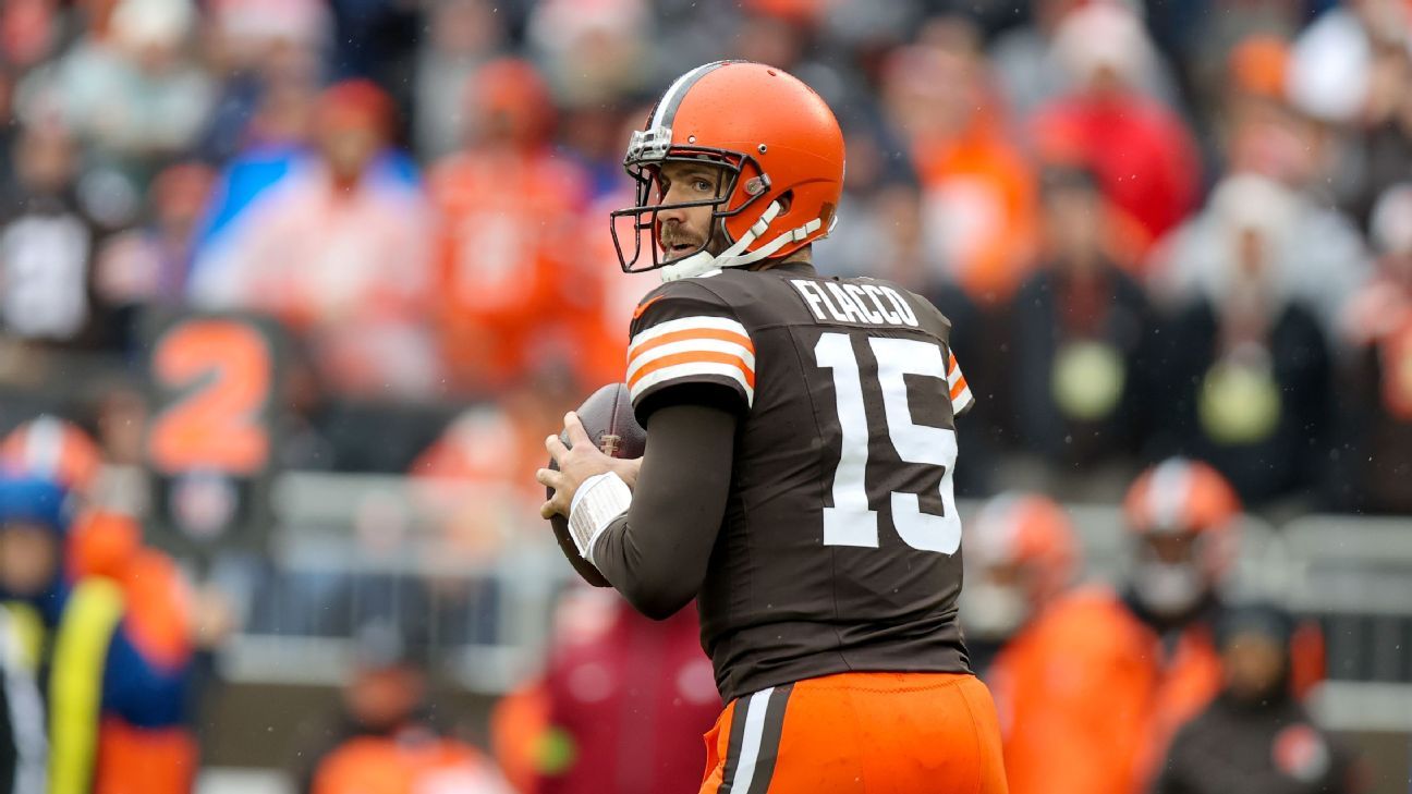 Flacco: ‘Special’ to be Browns starting QB at age 40