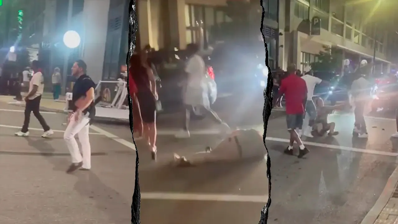 Victim charged in Cincinnati downtown brawl that injured several