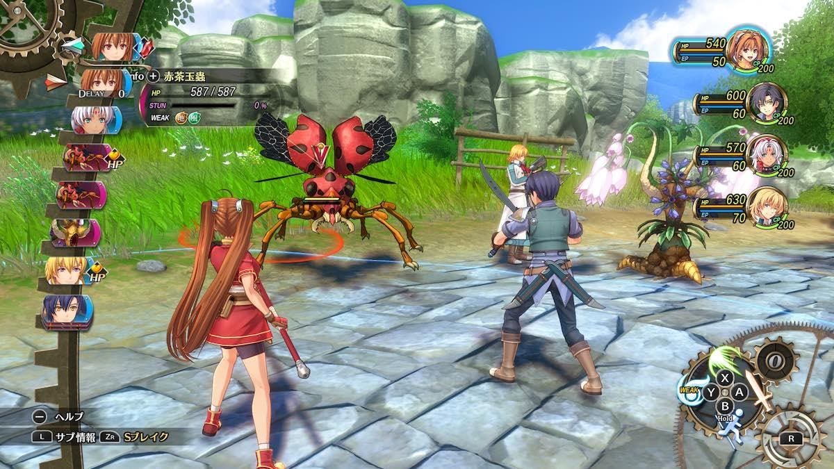Trails In The Sky 1st Chapter Combat Feels Like The Future Of JRPGs