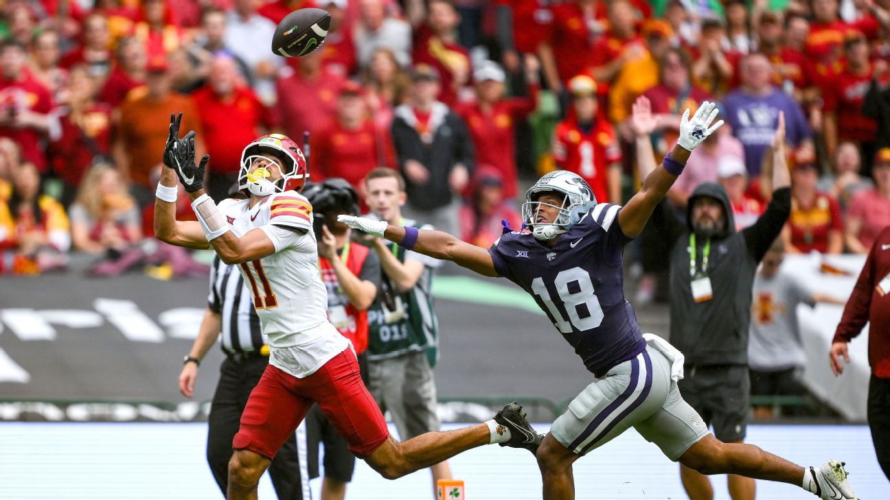 Becht stars as Iowa State beats Kansas State in Big 12 clash