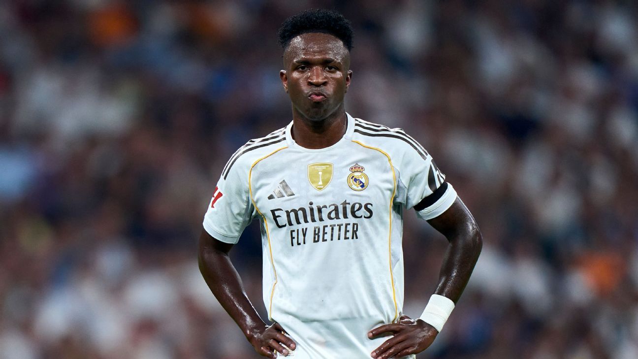 Real Madrid’s Vinicius Jr. and Alexander Arnold benched for Oviedo clash