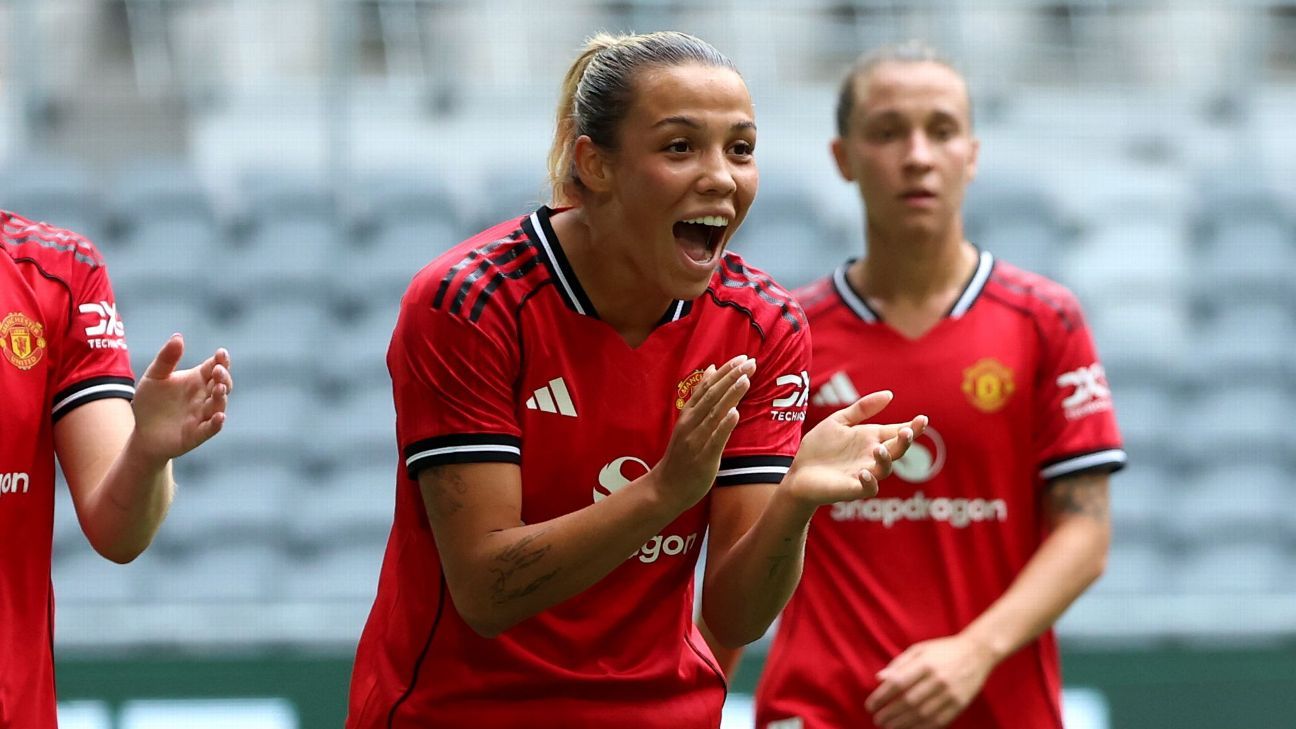 Man United ease past PSV in Women’s Champions League qualifier