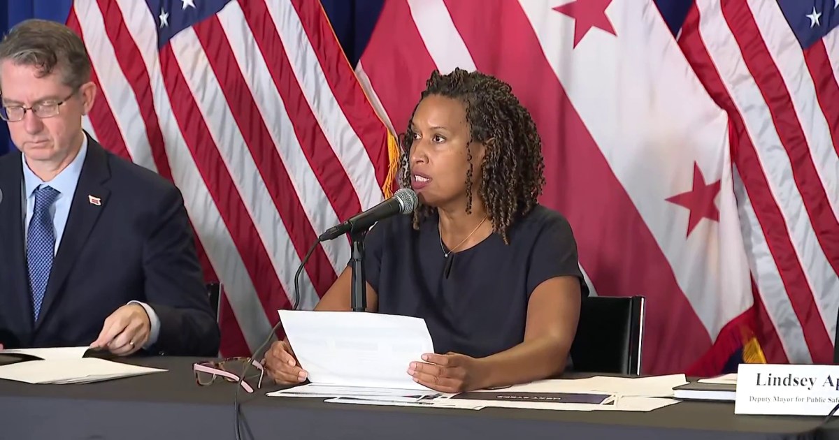 Bowser says more federal law enforcement in D.C. has helped lower crime