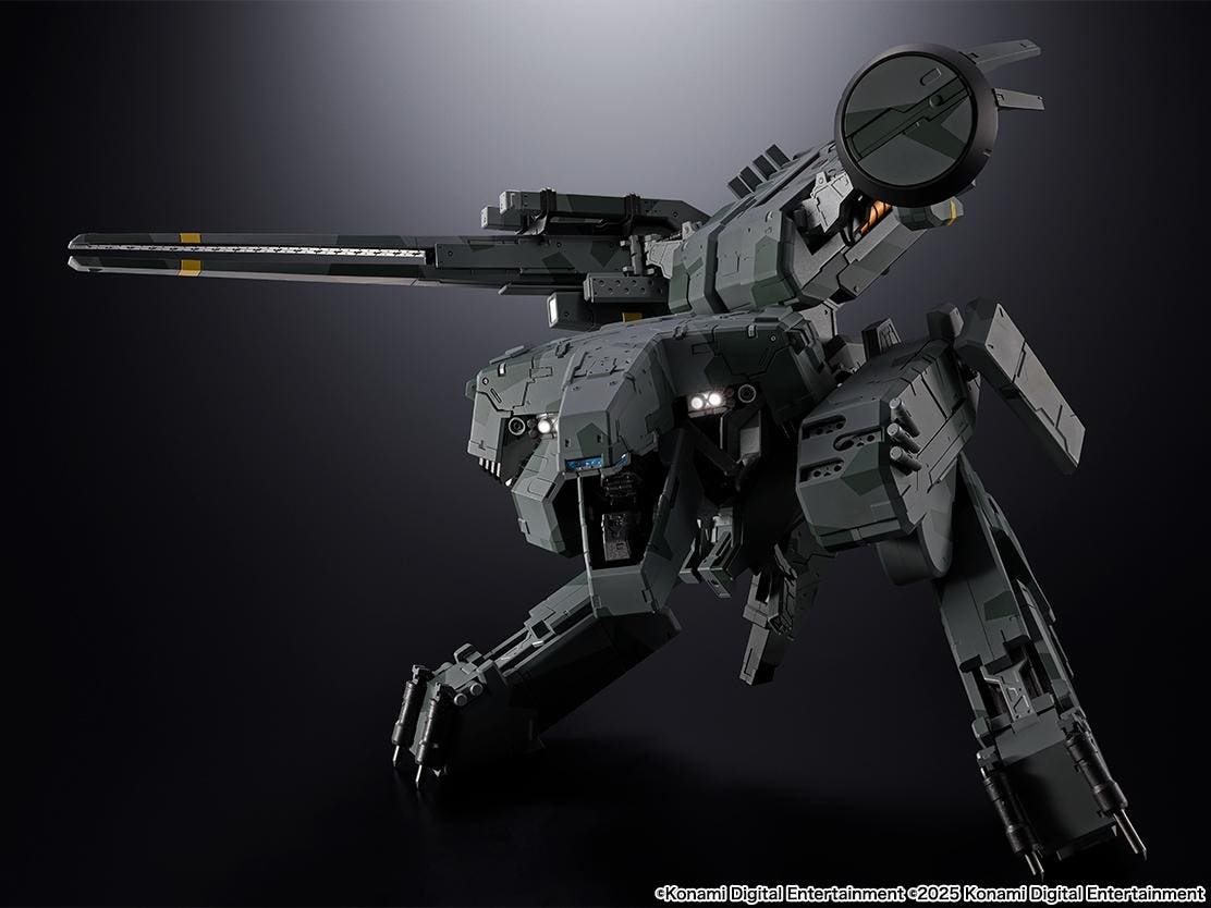 Chogokin Metal Gear REX Toy Gets A February Release Date