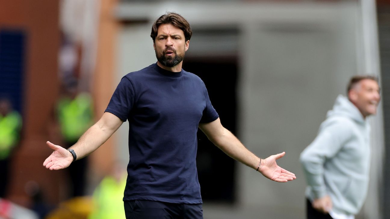 Rangers fans call for Martin to be sacked after Brugge thrashing