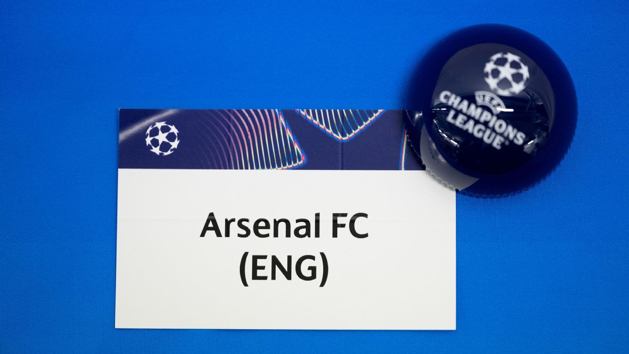 Arsenal’s Champions League draw: Bayern, Inter, Atlético, more