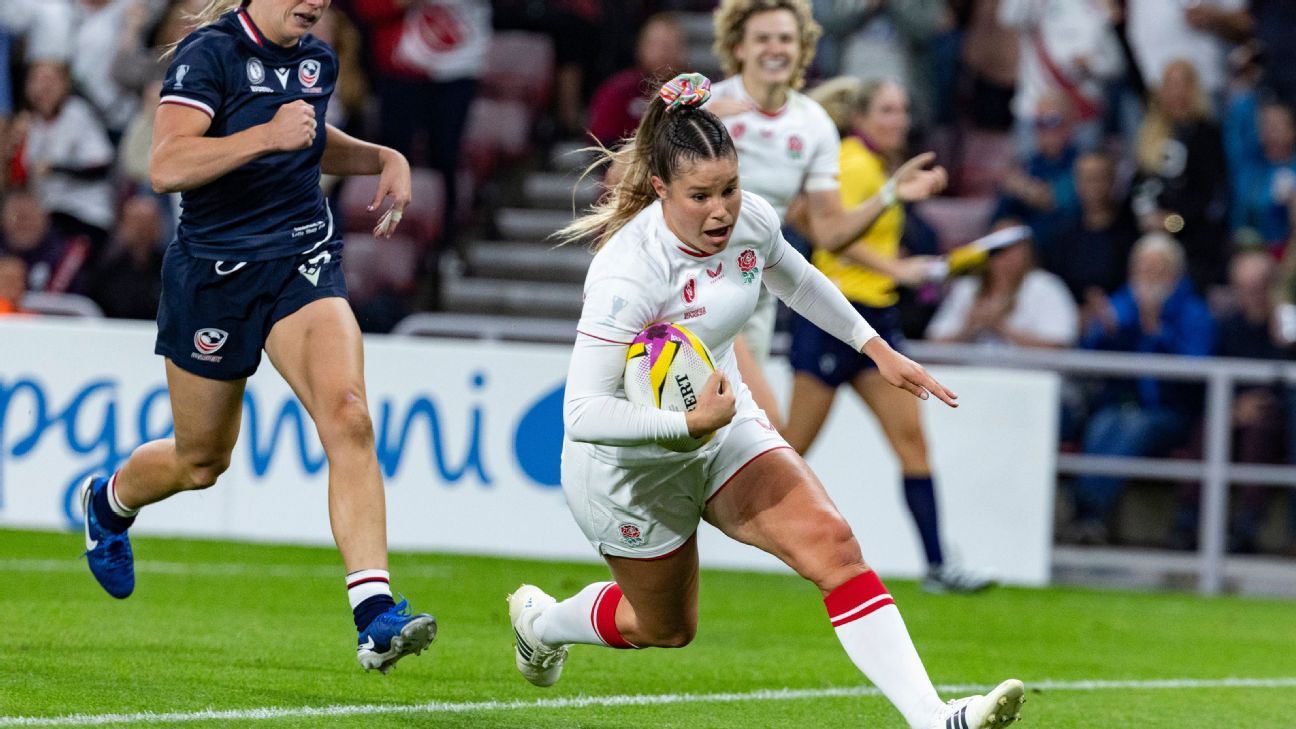 Women’s Rugby World Cup: England make 13 changes for Samoa clash